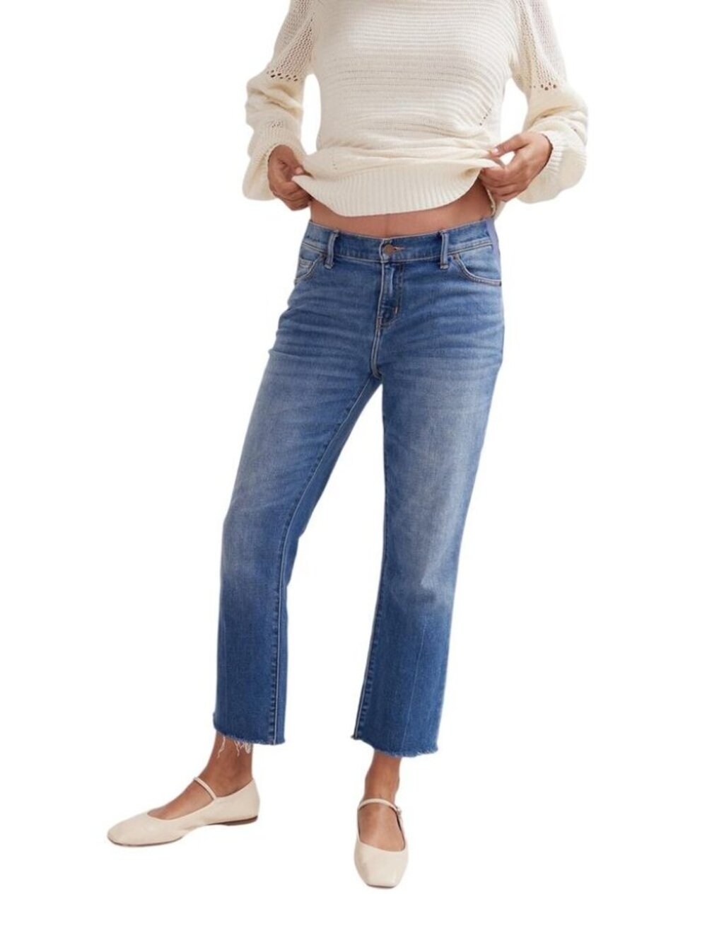 Hatch The Crop Maternity Jeans